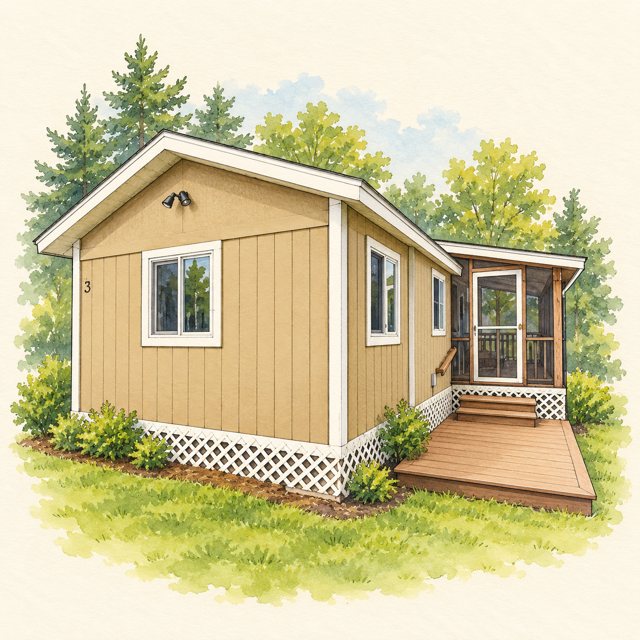 Cottage No. 3 illustration