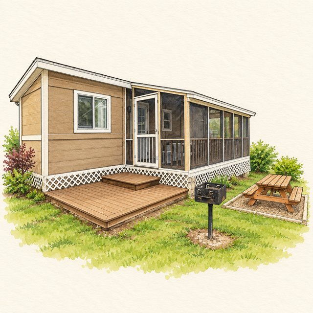 Cottage No. 4 illustration