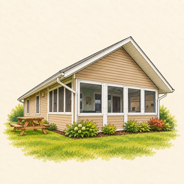 Cottage No. 6 illustration