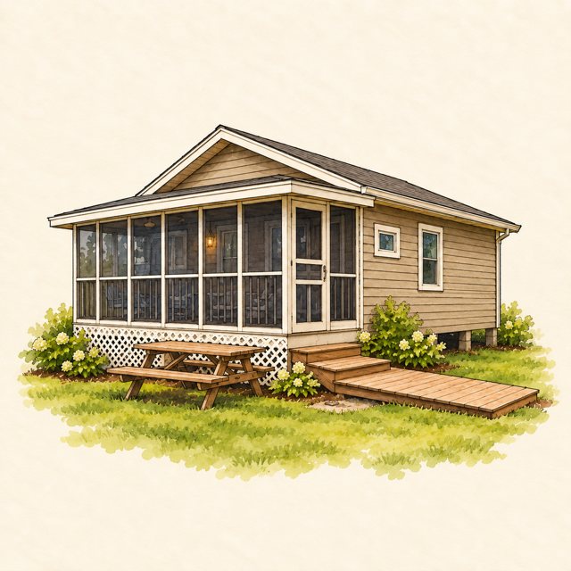 Cottage No. 7 illustration