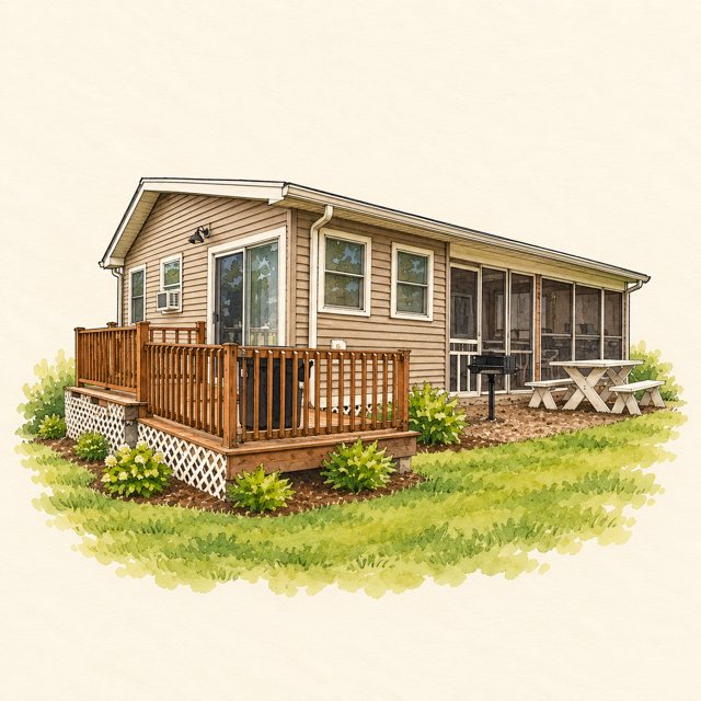 Cottage No. 8 illustration